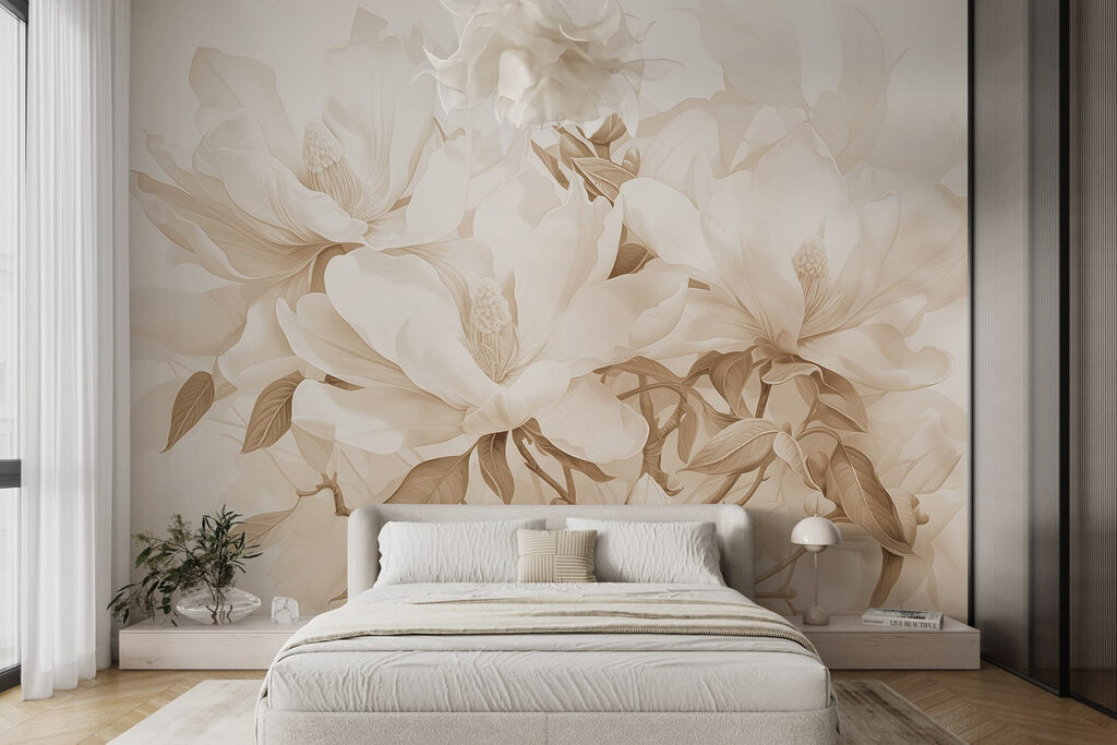 Magnolie în sepia — interior 1