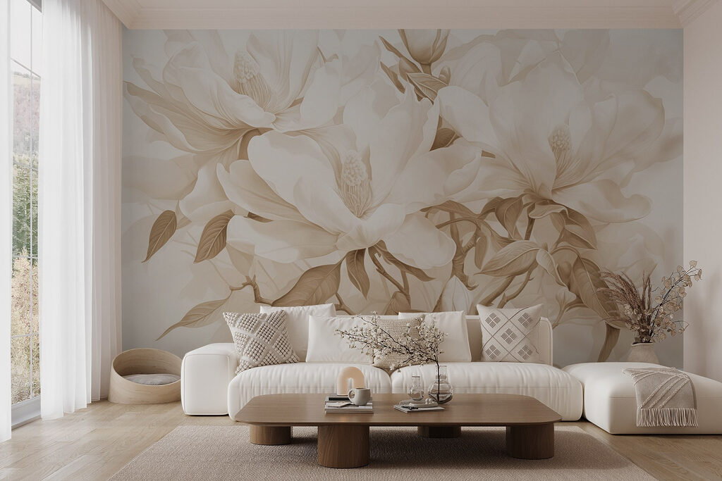Magnolie în sepia — interior 2