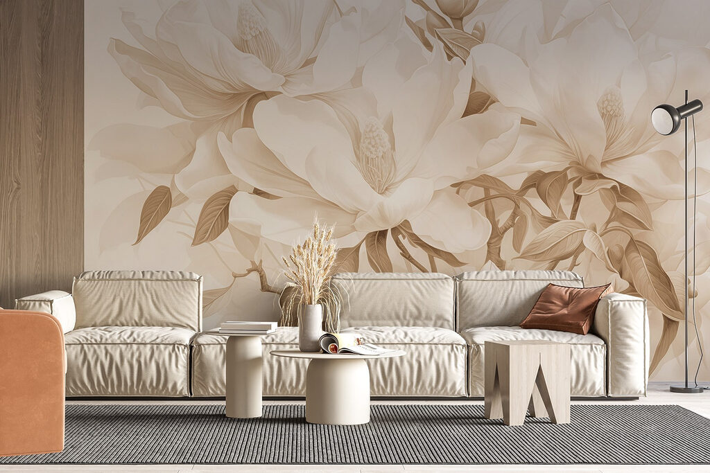 Magnolie în sepia — interior 3