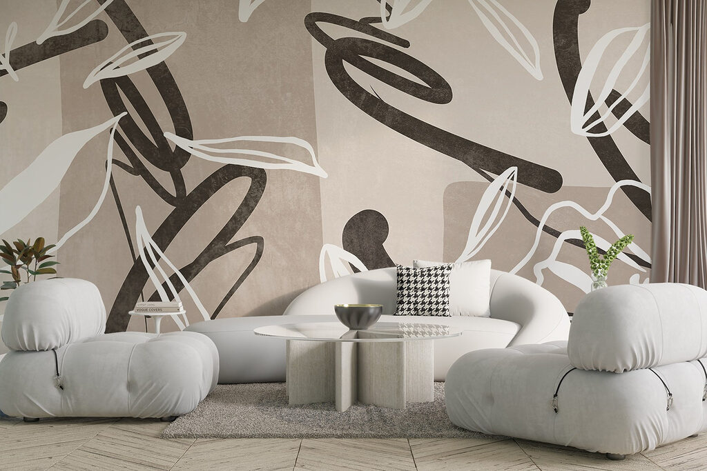 Frunze printre linii — interior 2