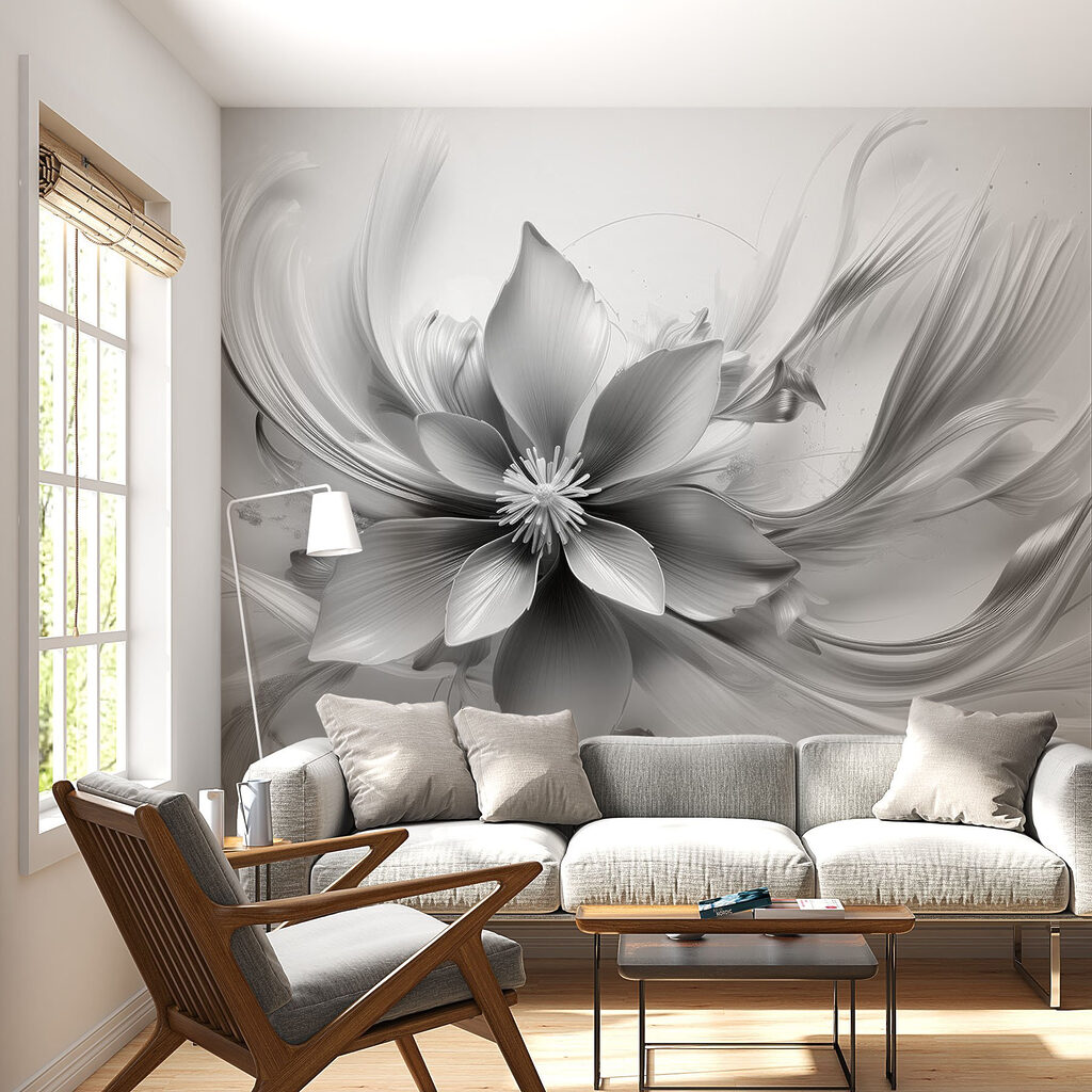 Floare albastră, panglici aurii — interior 1