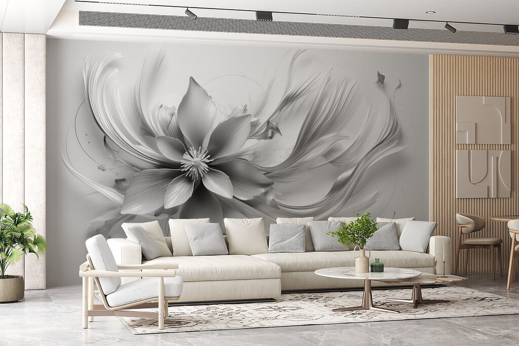 Floare albastră, panglici aurii — interior 3