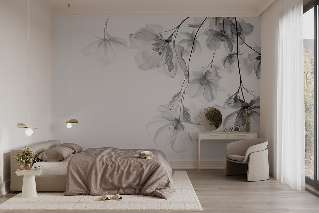 Flori care coboară — interior 1
