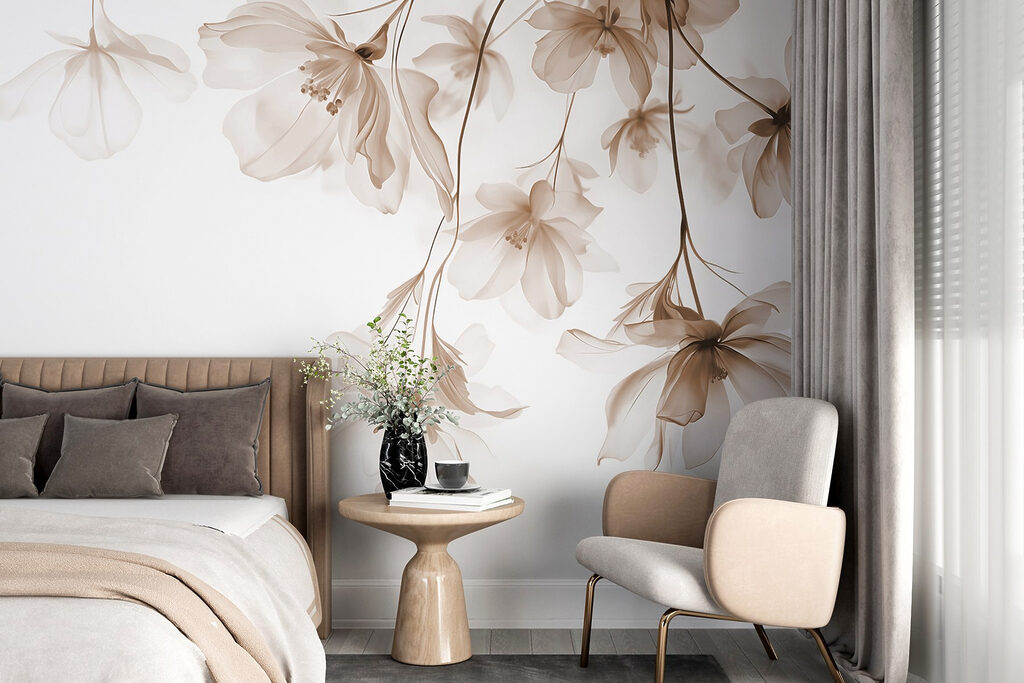 Flori care coboară — interior 2