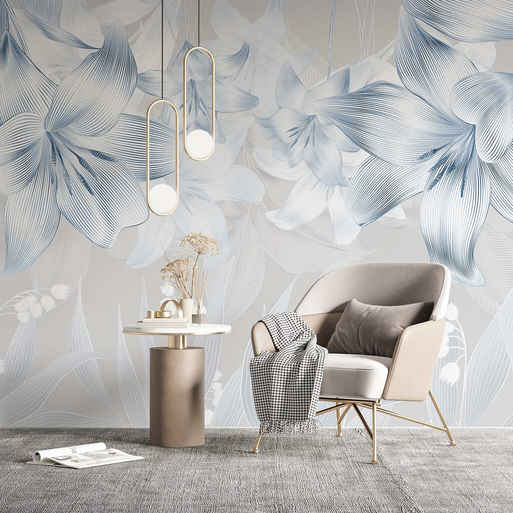 Flori peste frunze — interior 4