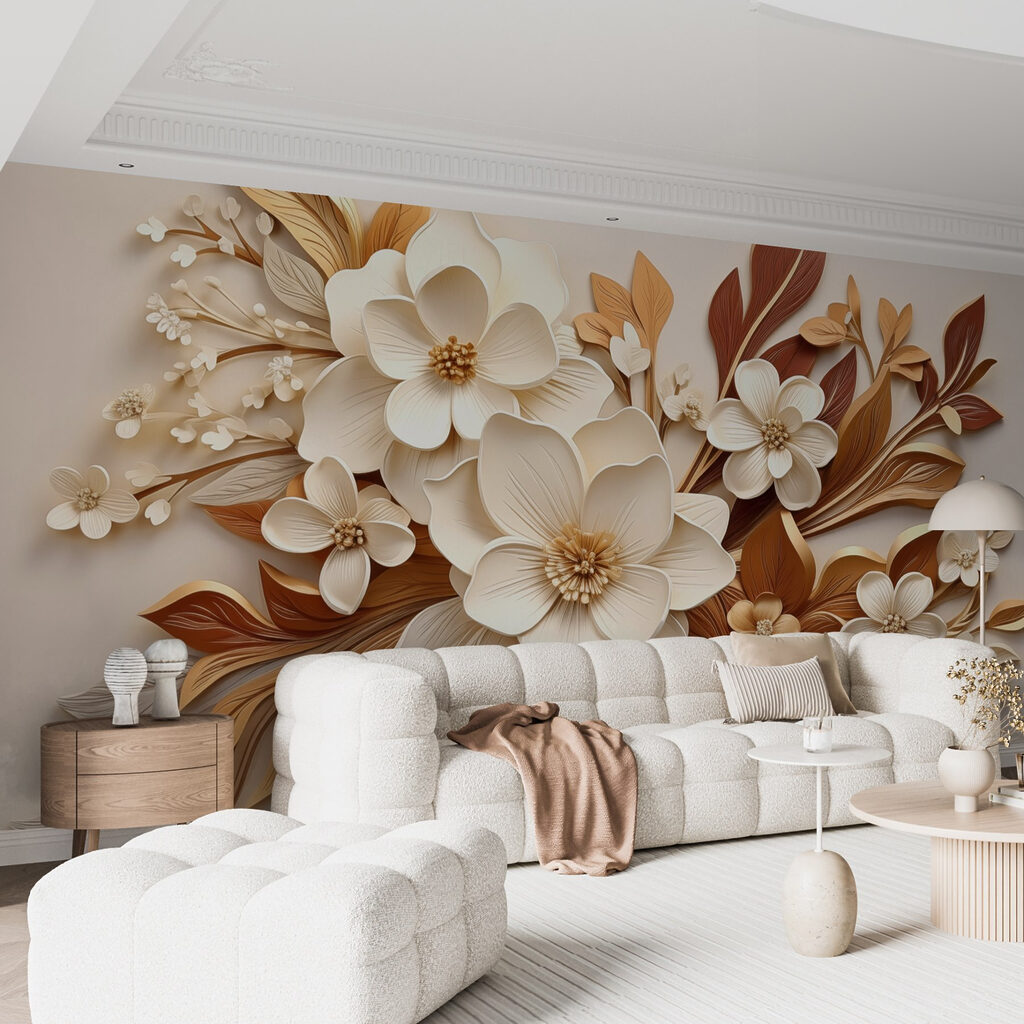 Flori cu frunze aramii — interior 3