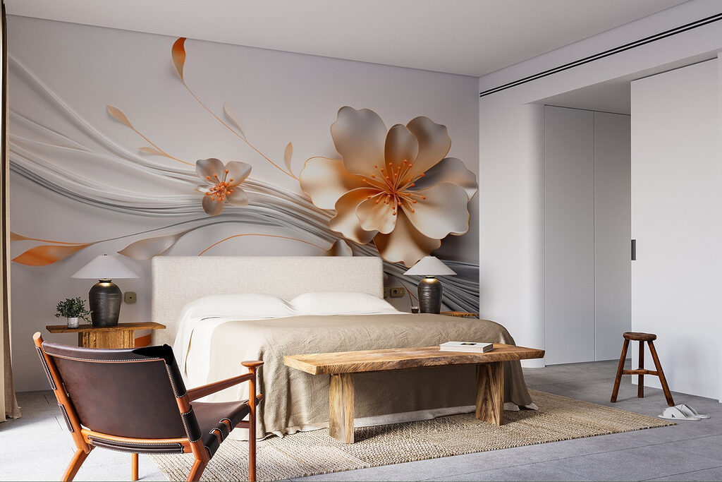 Floare aurie, linii argintii — interior 3