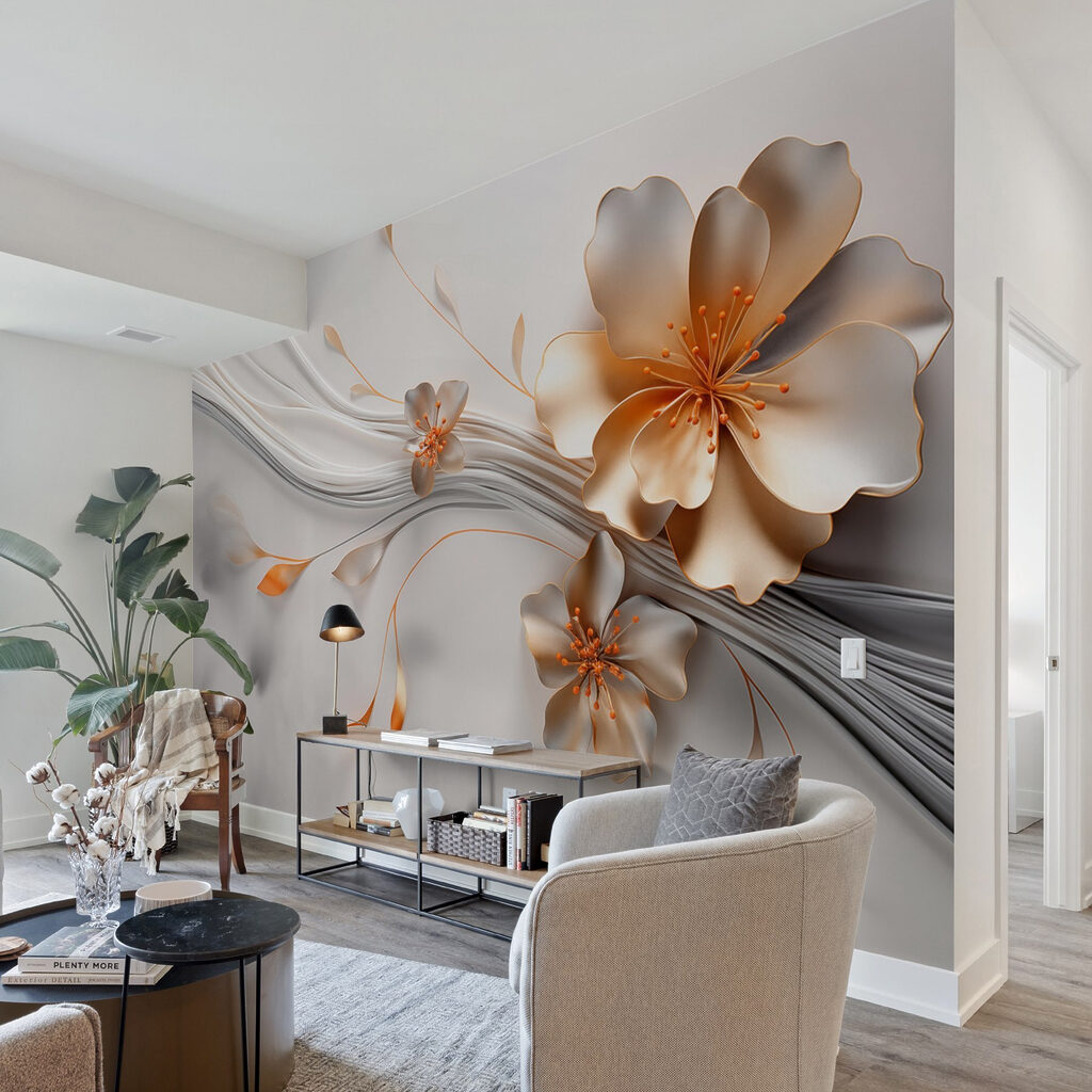 Floare aurie, linii argintii — interior 4