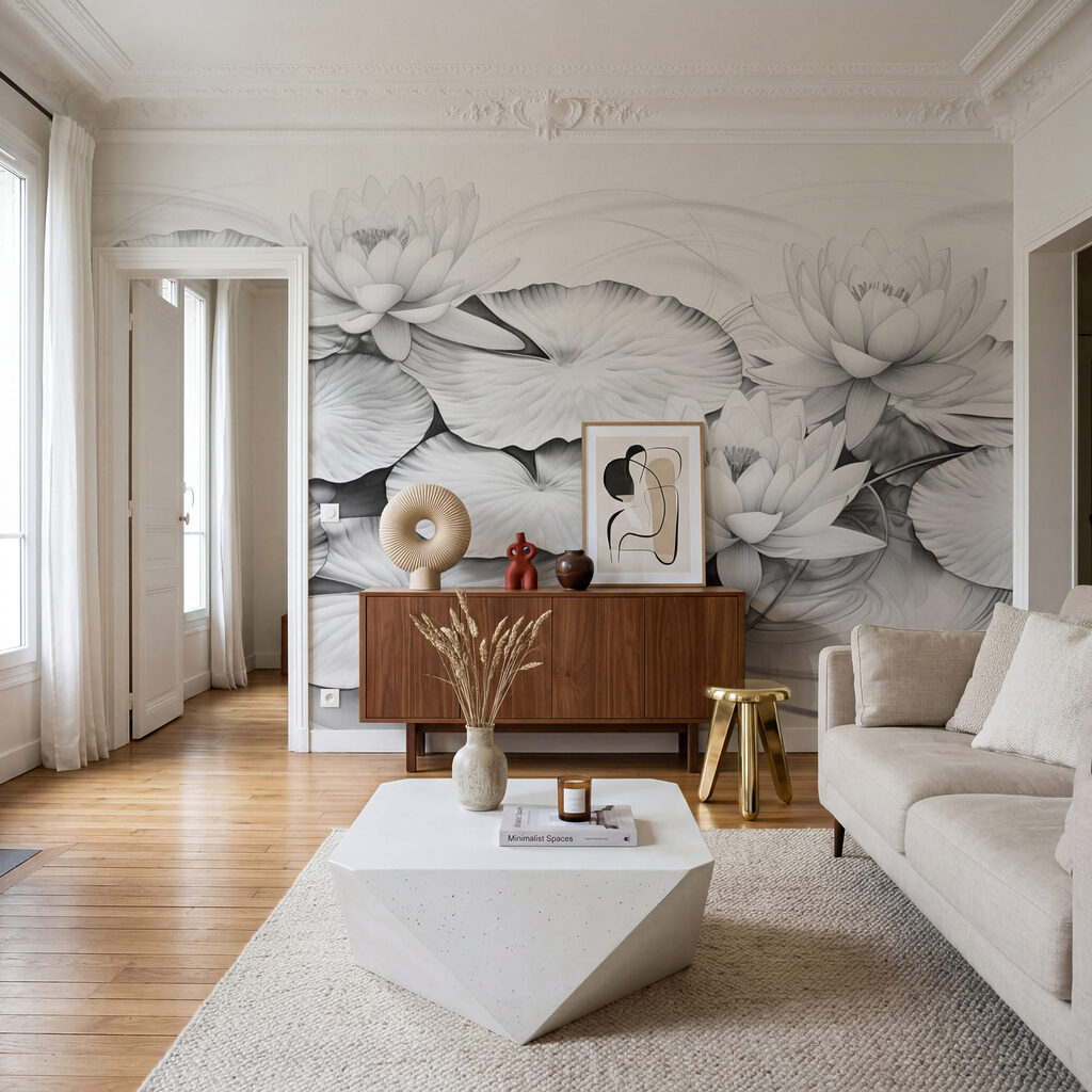 Lotuși albi — interior 1