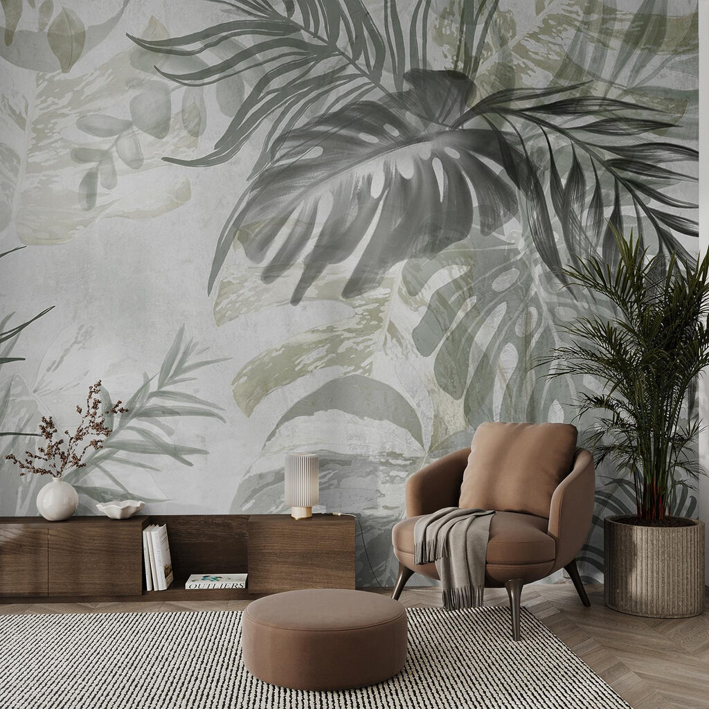 Frunze tropicale pictate — interior 6