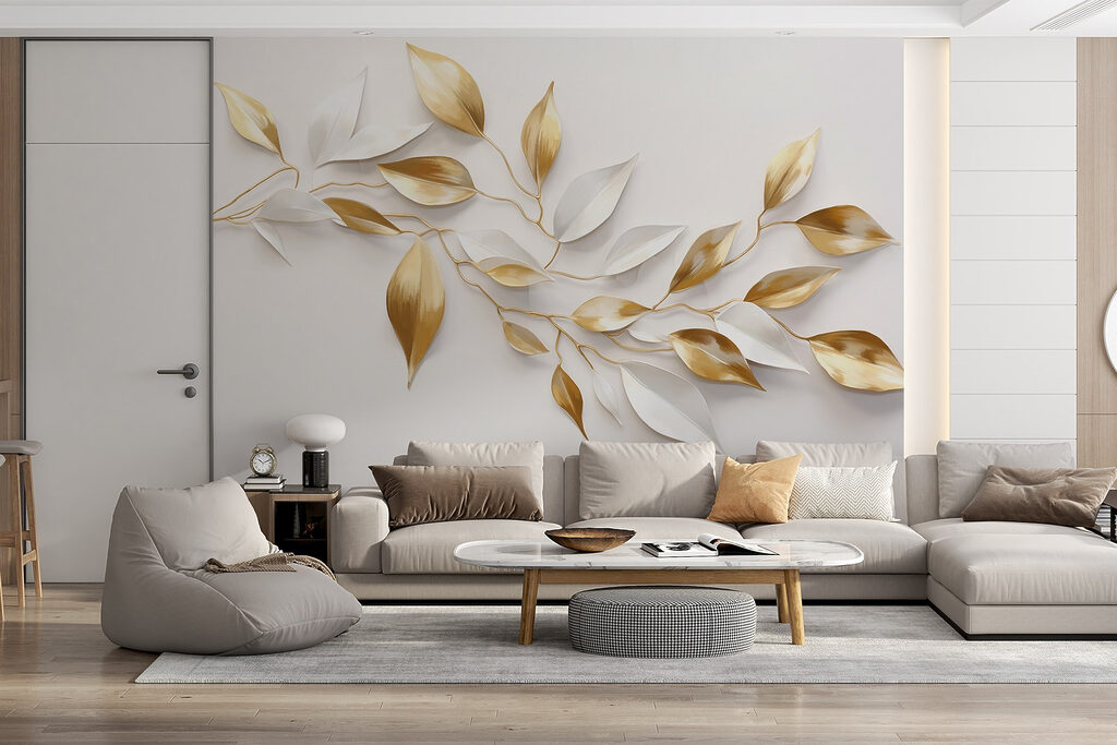 Frunze aurii oblice — interior 6