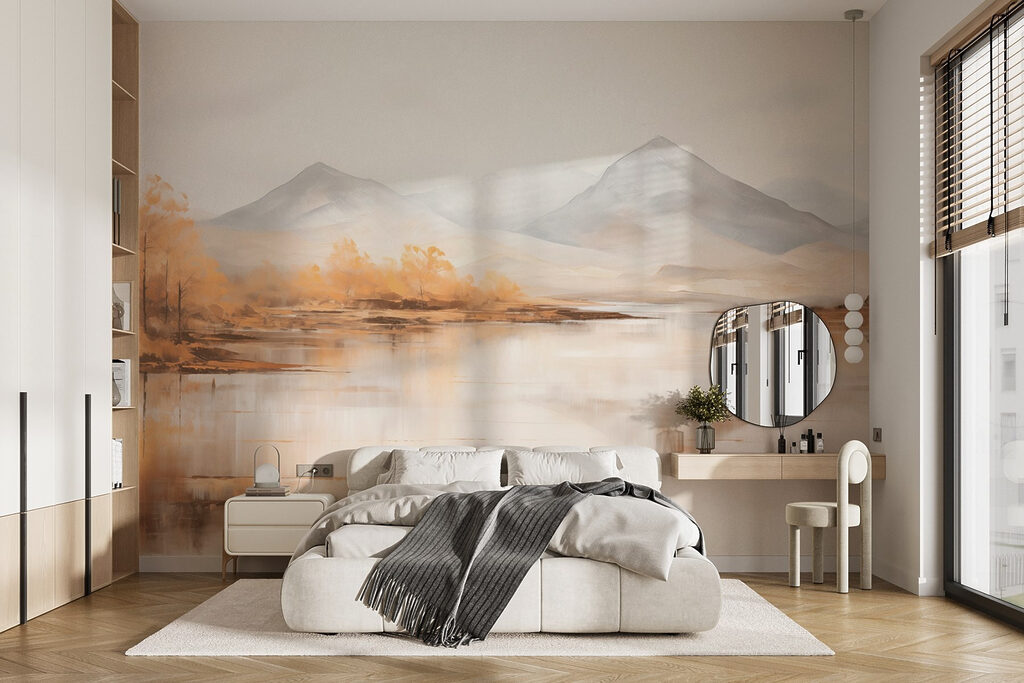 Lac de munte toamna — interior 2