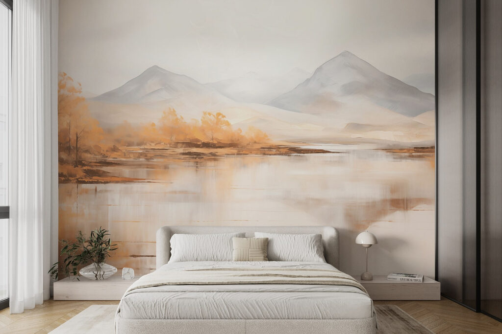 Lac de munte toamna — interior 4