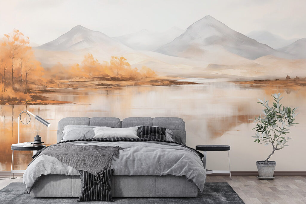 Lac de munte toamna — interior 5