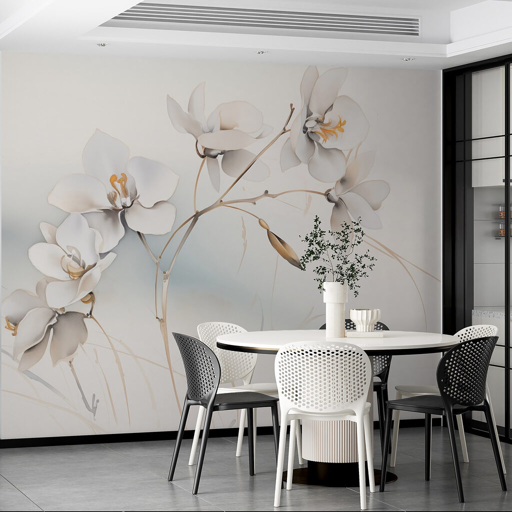 Flori albe, ramuri aurii — interior 7