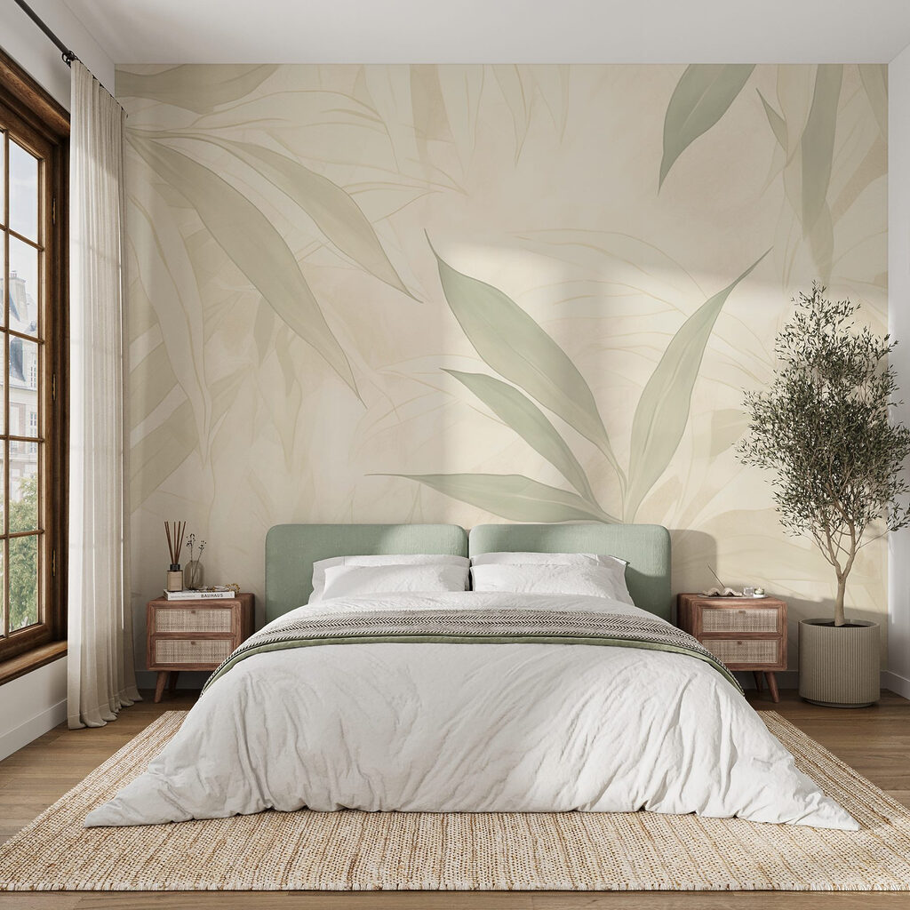 Frunze pale, verde crem — interior 5