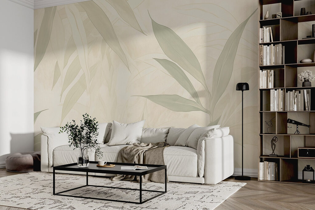 Frunze pale, verde crem — interior 7