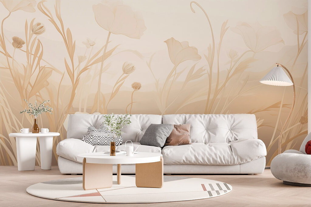 Flori palide și ierburi — interior 7