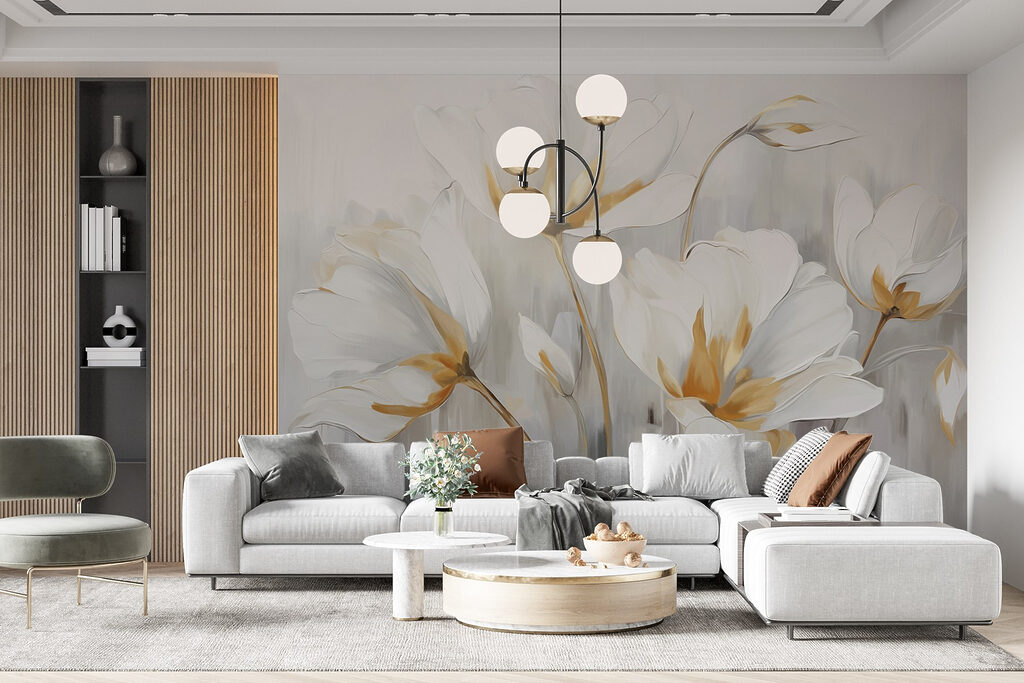 Lalele albe, dungi aurii — interior 5