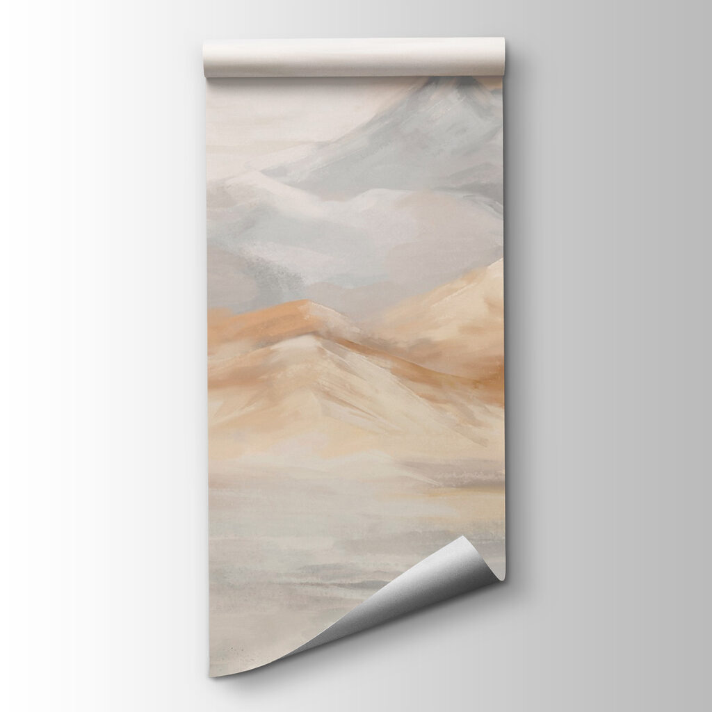 Munți în tușe aurii — vizualizare produs