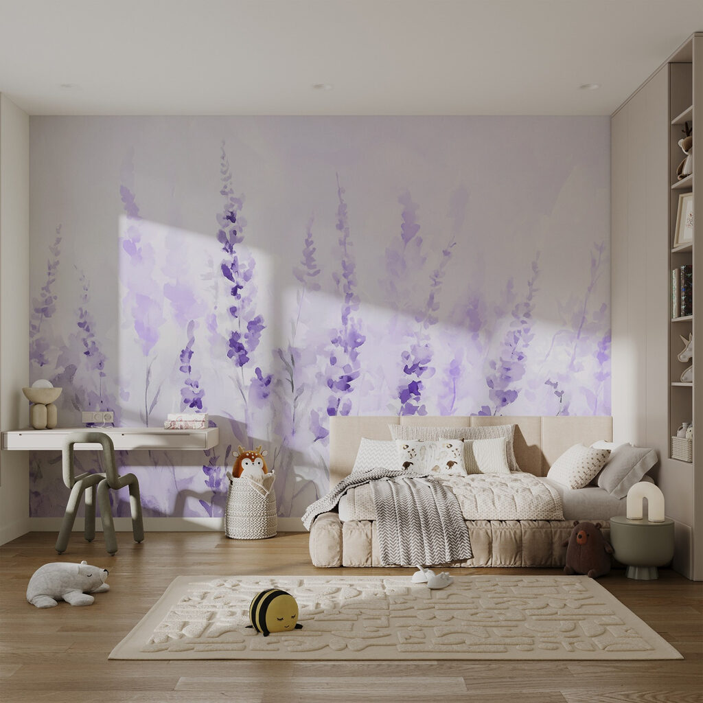 Flori subțiri în acuarelă — interior 3