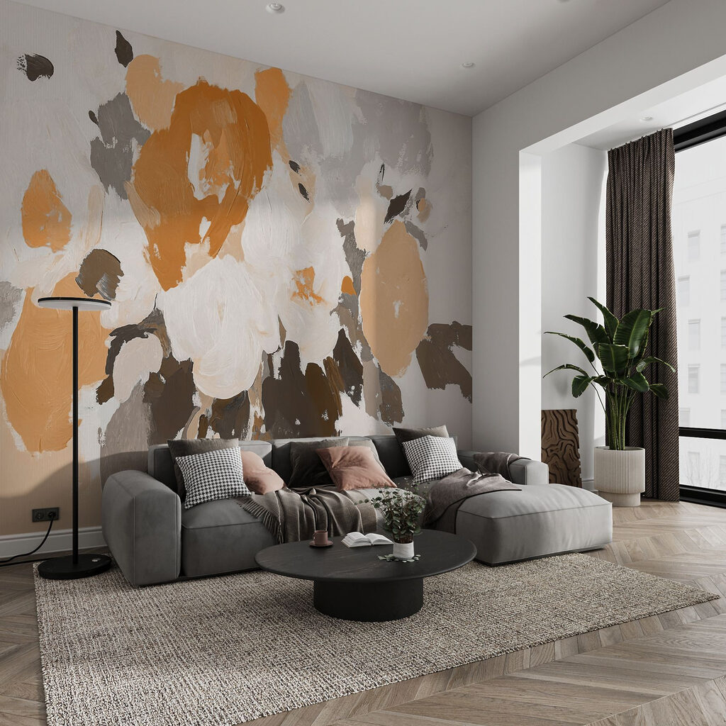 Flori în tușe late — interior 2