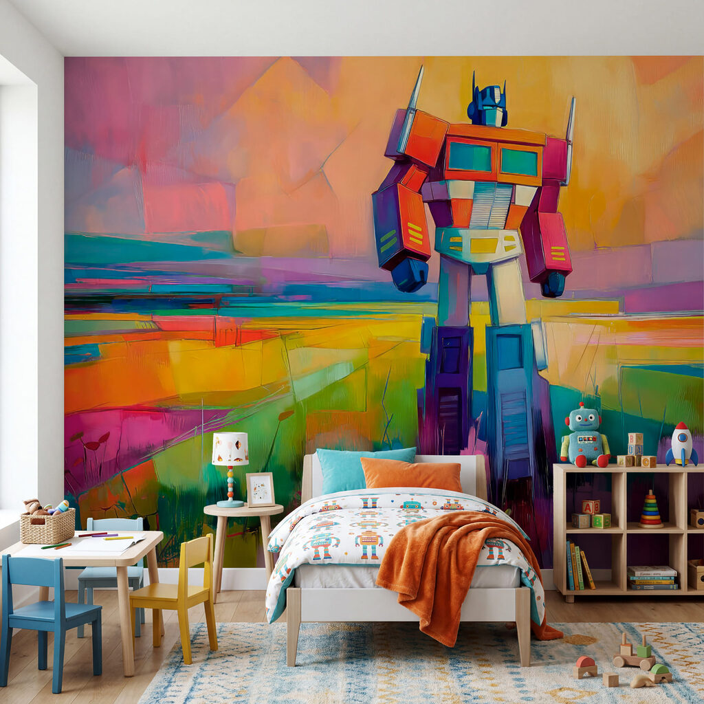 Robot colorat — interior 2
