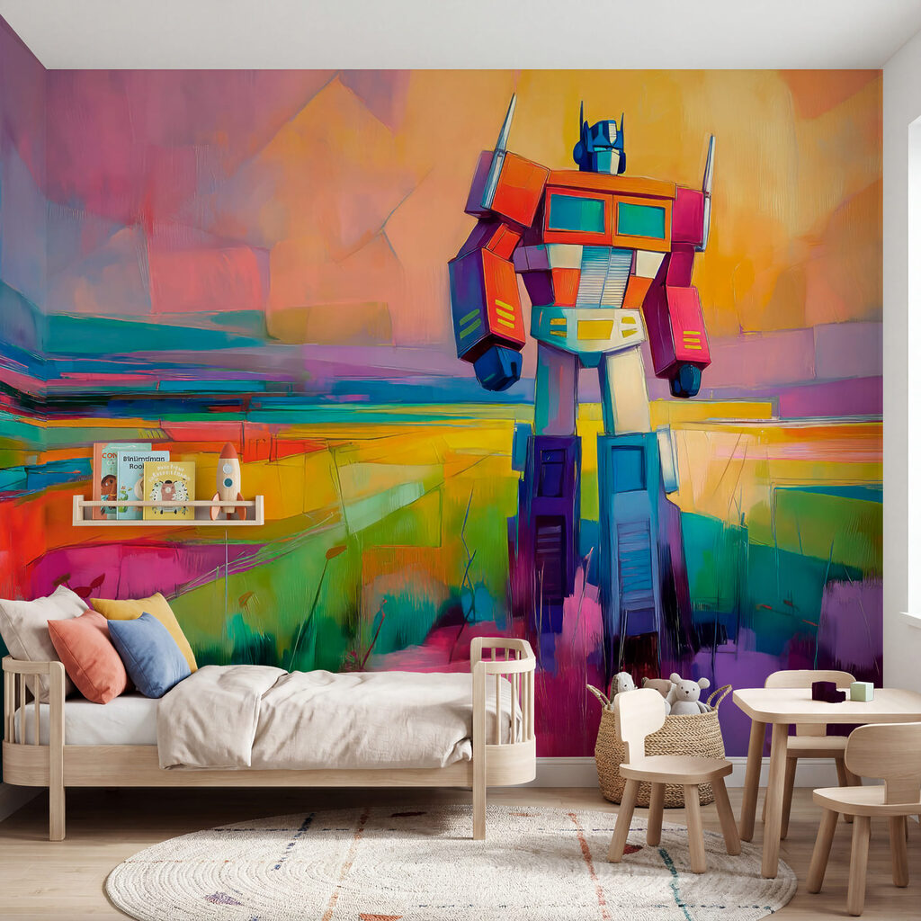 Robot colorat — interior 1