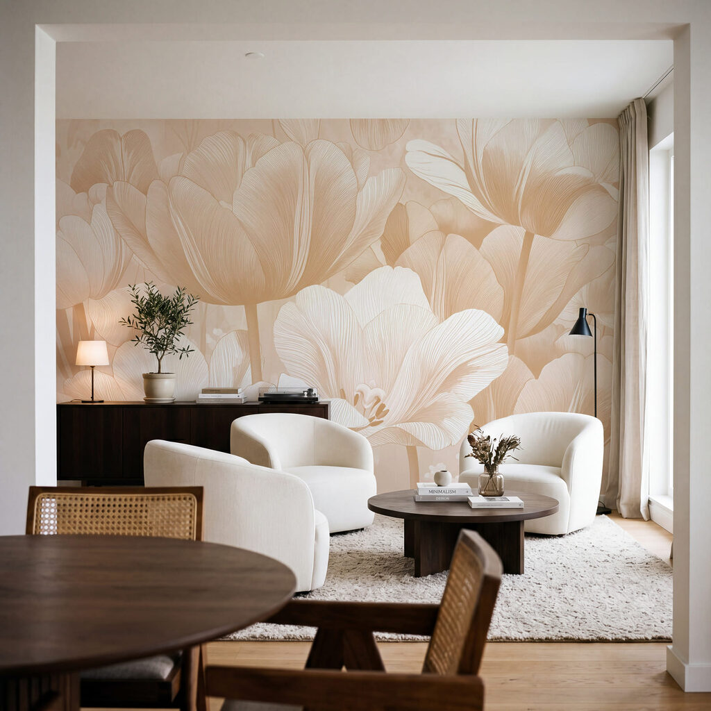 Lalele crem — interior 1