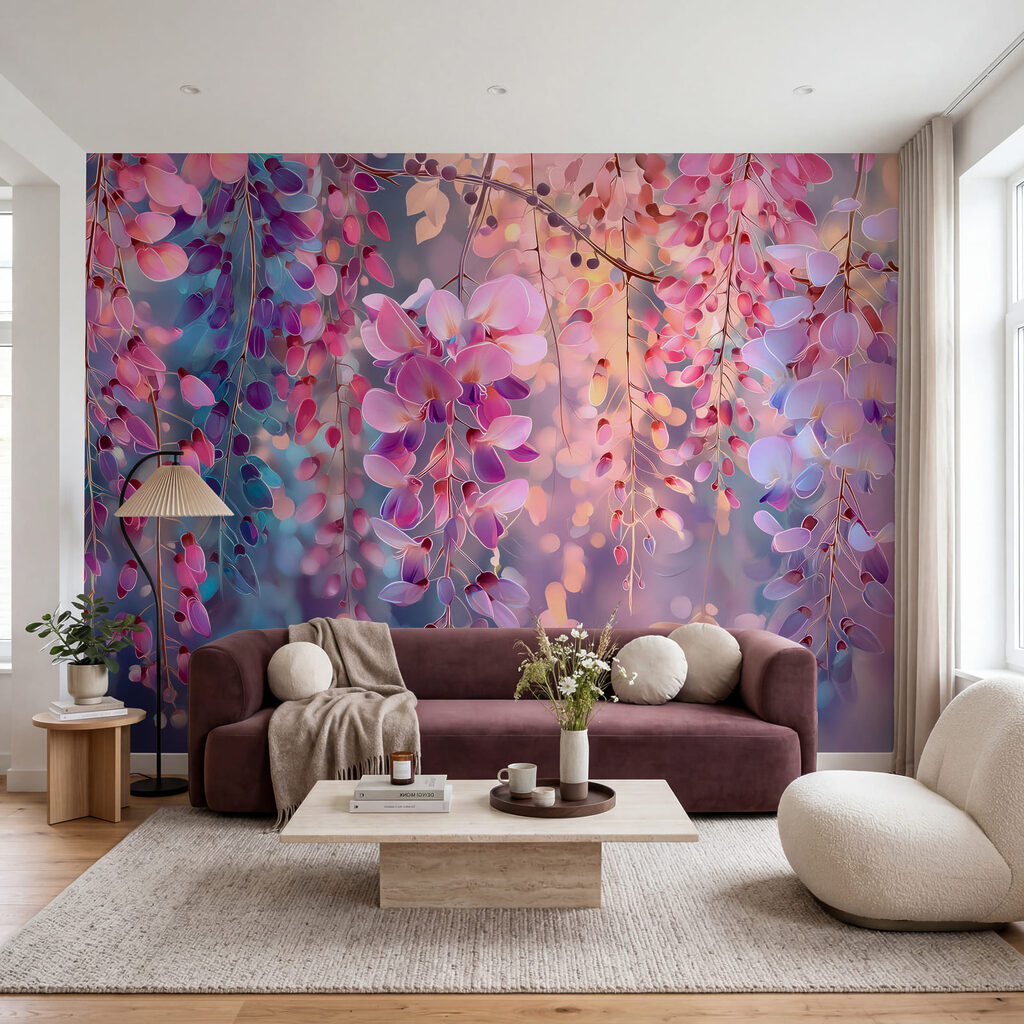Ciorchini mov în lumină — interior 3