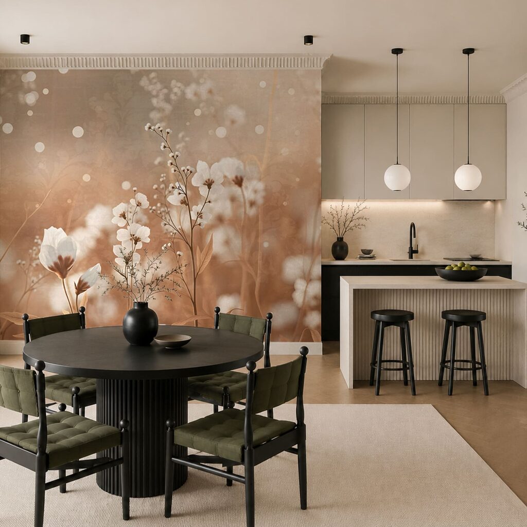 Lumini mici, fond estompat — interior 2