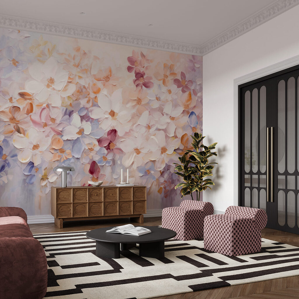 Mozaic de flori — interior 1