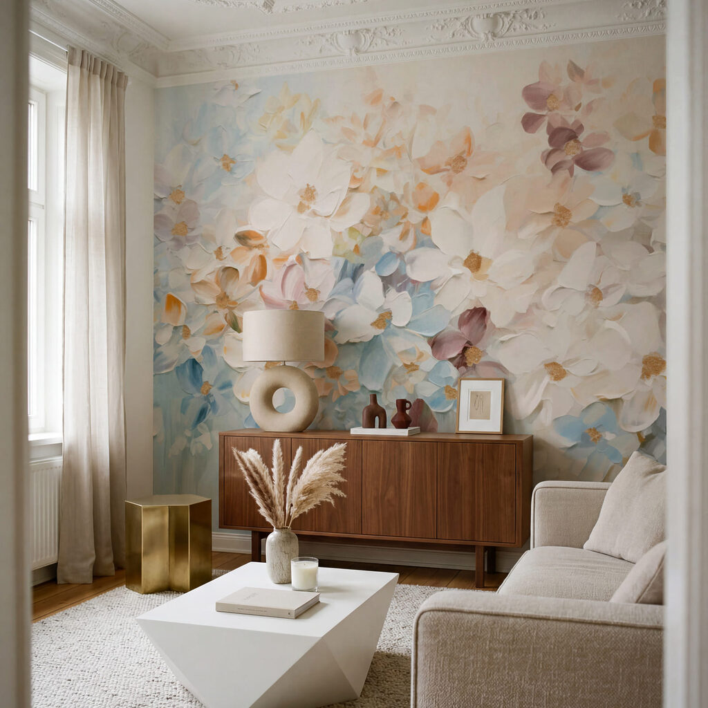 Mozaic de flori — interior 1