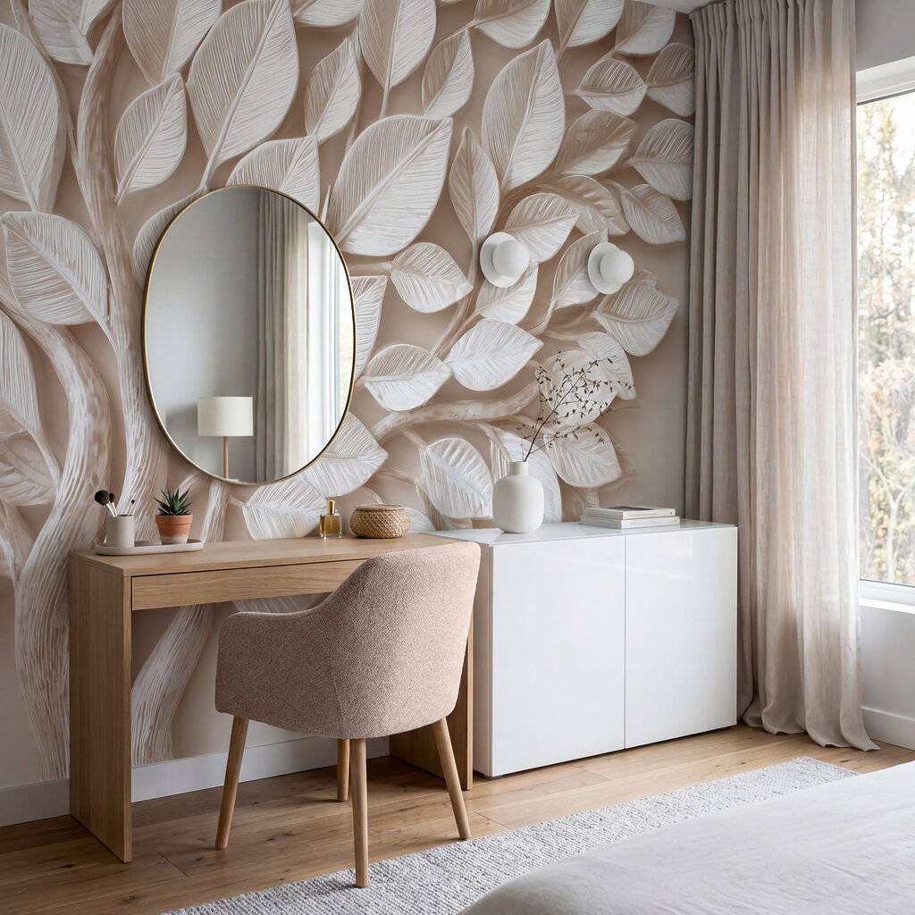 Frunze albe pe ramuri — interior 2