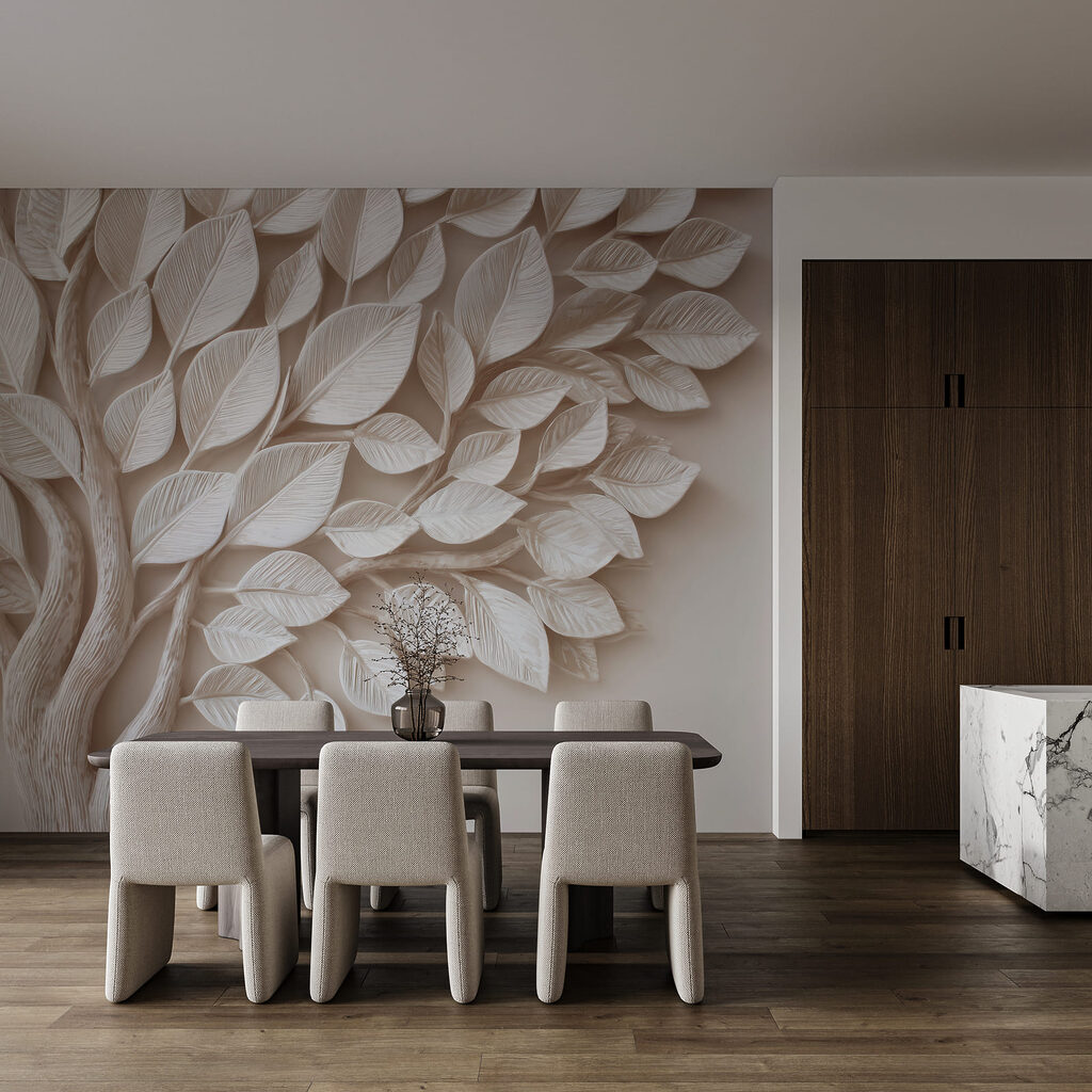 Frunze albe pe ramuri — interior 3