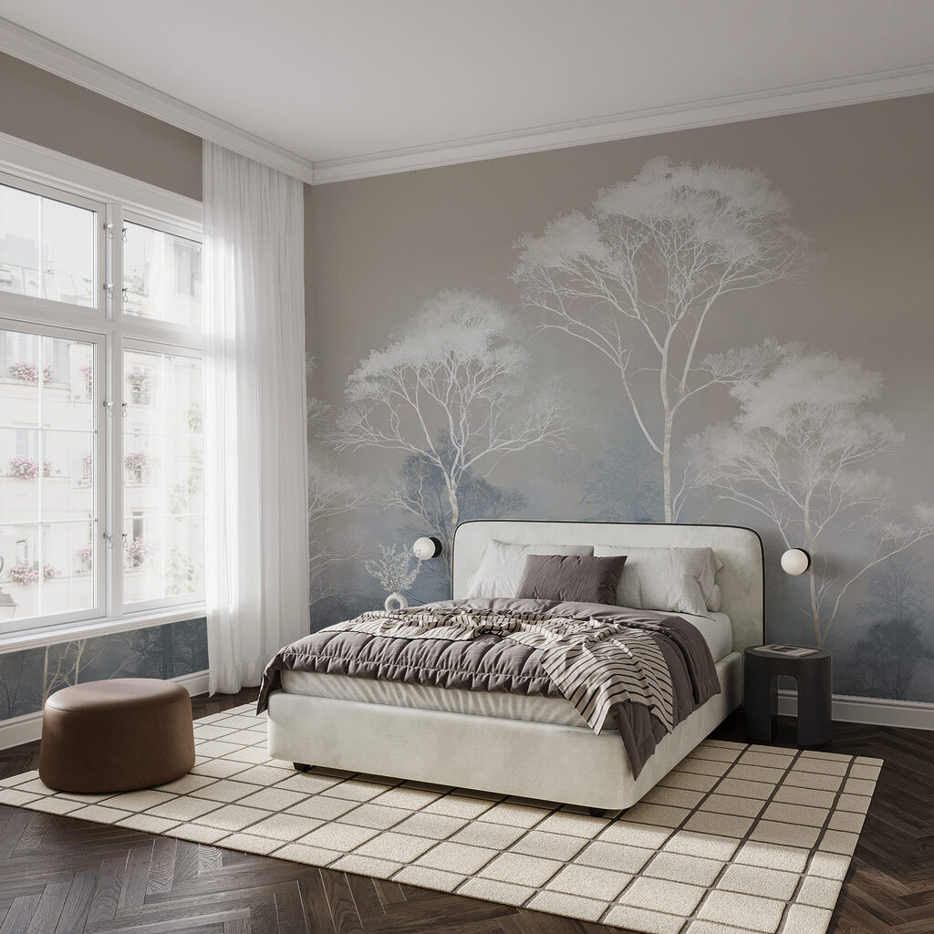 Coroane albe în ceață — interior 2