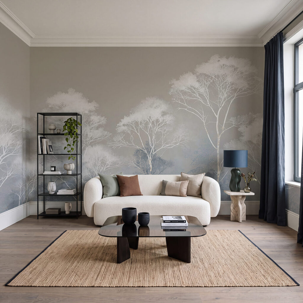Coroane albe în ceață — interior 1