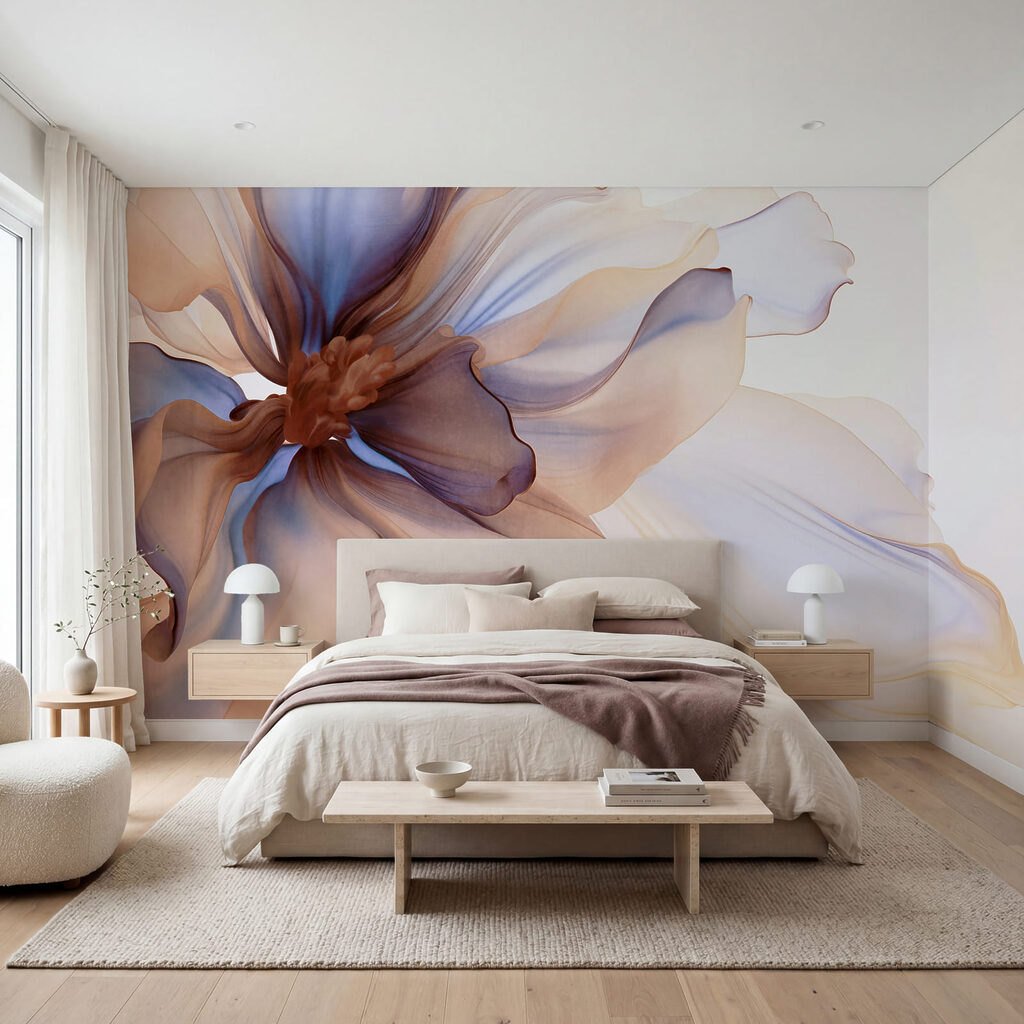 Floare în nuanțe caramel — interior 2